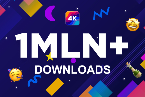 L’App de record: oltre un milione di download per Best Wallpaper 4K
